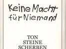 Ton Steine Scherben - Keine Macht Für Niemand Vinyl 2LP NEU 0553315