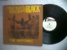 *THE HEPTONES - BLACK IS BLACK/ RARE STUDIO 1 ROOTS REGGAE LP/ SILKSCREEN COVER