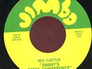 REX CACTUS.JIMMY'S PRESS CONFERENCE/ROY ROGERS HAD A FARM. 45. NOVELTY