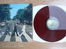 Beatles 'Abbey Road' BROWN / WINE RED vinyl NM