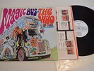 The Who Magic Bus LP RARE WHITE LABEL PROMO NM INNER SLEEVE  Decca Stereo