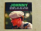 JOHNNY HALLYDAY   JOHNNY LUI DIT ADIEU 437007  BANDEAU NOIR  EP  RARE