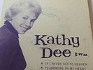 RARE OHIO TEEN 45-W/CARDBOARD COVER PS      KATHY DEE 
