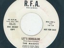 Northern - The Magics - Lets Boogaloo / If I Didn;'t Have You - R.F.A. - Promo