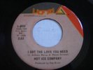 Hot Ice Company I Got the Love You Need / Fat Back Jack's Shack 1970 45rpm