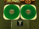TESTAMENT L.E. THE FORMATION OF DAMNATION NUCLEAR GREEN 2 LP PATCH POSTER exodus