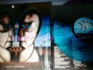 PINK FLOYD,THE DIVISION BELL,BLUE SWIRL VINYL L.P,WITH LYRIC SHEET insert