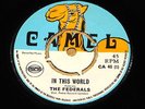 THE FEDERALS   IN THIS WORLD b/w YOU BETTER CALL   SKA SKIN REGGAE UK CAMEL 7