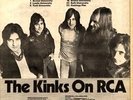 KINKS On Tour 1974 UK Poster size Press ADVERT 16x12 inches