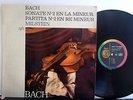 BACH MILSTEIN  SOLO VIOLIN SONATA & PARTITA N°2 French CAPITOL LP NM