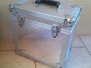 45 assorted vinyls (12'') incl. BUSH acoustics storage box