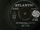 BEN E KING...THE RECORD... RARE UK FIRST ISSUE ATLANTIC AT 4025