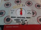 45 RPM l CHRISTMAS R n' R  : Tommy Dee & Carol Kay