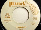 JAMES BOOKER 45 Tubby PT. 1 & 2 PEACOCK promo R&B SOUL w4819