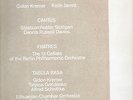 RARE 1984 ARVO PART/KEITH JARRETT/G. KREMER/ A. SCHNITTKE ECM LP : TABULA RASA