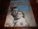 As Time Goes By 40s SHEET MUSIC Herman Hupfeld Humphrey Bogart Casablanca