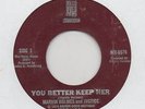 MARVIN HOLMES-YOU BETTER KEEP HERCLASSIC)-BROWN DOOR-***NICE COPY***