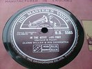 GLENN MILLER CLASSIC TRACKS   IN THE MOOD / OUT OF SPACE   UK SILVER  HMV 78