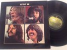 THE BEATLES let it be PCS 7096   1970 UK Apple laminated LP PS