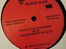 BLACK FLAG--VERY RARE 1982 INTERVIEW PROMO LP