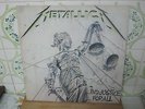 METALLICA ..and justice for all  1988 UK 2 LP WITH INSERT METAL BEST