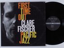 CLARE FISCHER First Time Out PACIFIC JAZZ LP VG++