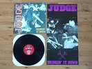 JUDGE-BRINGIN IT DOWN-LP-CHAIN OF STRENGTH-UP FRONT-SLAPSHOT-SXE-NYHC-PUNK-BOLD-
