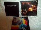 CLASSIC ROCK VINYL ALBUMS. ELO, ELP & STYX