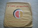 BBC TRANSCRIPTION DISC,1959,LA BONNE LORRAINE,PRT1/3,RARE VINYL 10 INCH