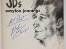 Signed WAYLON JENNINGS 