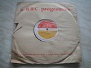 BBC TRANSCRIPTION DISC,1959,JOHN SEYMOUR/DILYS POWELL,GREECE,RARE VINYL 10 INCH
