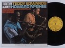 TEDDY EDWARDS & HOWARD MCGHEE Together Again CONTEMPORARY LP NM mono