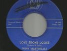 ROCKABILLY - WINK MARTINDALE -  LOVE BROKE LOOSE - HEAR BOTH -1958 -MEMPHIS  OJ