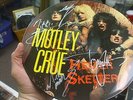 Motley Crue SIGNED TWICE HELTER SKELTER PIC DISC TOMMY, NIKKI, VINCE AND MICK