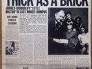 JETHRO TULL Thick As A Brick Vinyl LP Australia Press 12 Page Newspaper 1974 RE