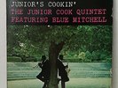 JUNIOR COOK-JUNIOR'S COOKIN-JAZZ LP on JAZZLAND  DG, BLUE MITCHELL