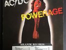 AC/DC POWERAGE  PROMOTIONAL COPY WITH STICKER ATLANTIC RECORDS