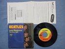 1968 BEATLES 45rpm Capitol 2138 LADY MADONNA INNER LIGHT + Fan Club Poster Offer