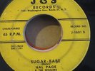 HAL PAGE & THE WHALERS - SUGAR BABE / THUNDER BIRD - US J&S 7