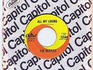 Beatles 45 All My Loving / This Boy 1964 NM Billboard # 45 Canada Capitol 72144