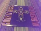 GUNS N ROSES Appetite Destruction LP cultic RARE ORIG US press RARE STICKER 