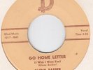GLENN BARBER-go home letter    D 1098   GREAT 1959 TEXAS 