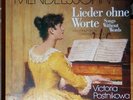 MENDELSSOHN LIEDER OHNE WORTE VICTORIA POSTNIKOVA 2-LP SET VERSIEGELT SEALED