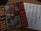 Guns n' Roses rare Appetite for Destruction vinyl lp UK and Europe wx 125 A1 B1