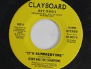 JERRY & CHAMPIONS: It's Summertime / Instro 45 rare Soul