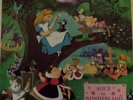 Alice In Wonderland LP NM/NM w/Book Disney Soundtrack