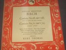 Bach Cantata No. 68, 70 KURT TOMAS L'OISEAU-LYRE OL 50151 LP EX