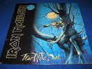 IRON MAIDEN-FEAR OF THE DARK ORIGINAL UK 2LP 1992 V/G+ virtual xi-the x factor