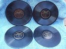 Group of Four Gospel 78 Records on Herwin Label