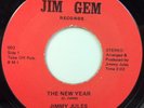 JIMMY JULES New Year / It's Impossible 1977 Orig Red Label 7
